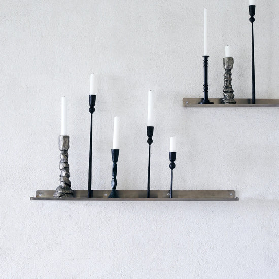 Regal, HDLedge, gebürstetes Silber