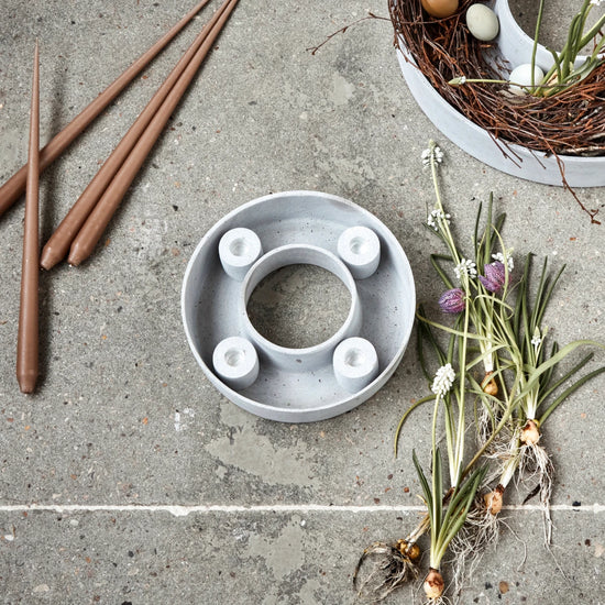 Candle stand, HDThe Ring, Grey