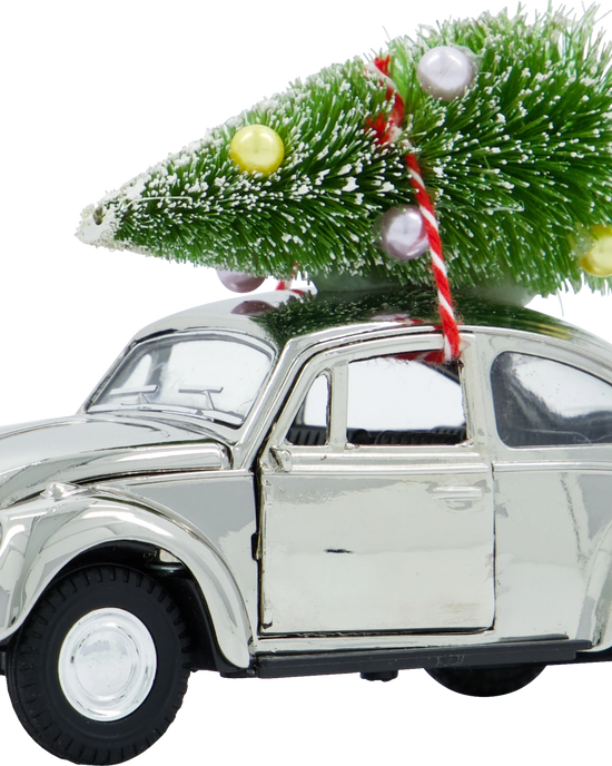 Dekoration, HDXmas car, Sølv