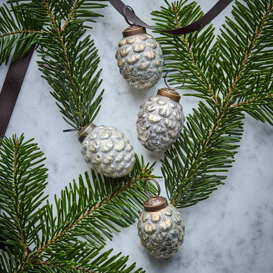 Weihnachtsschmuck, HDCone, Antik-Silber