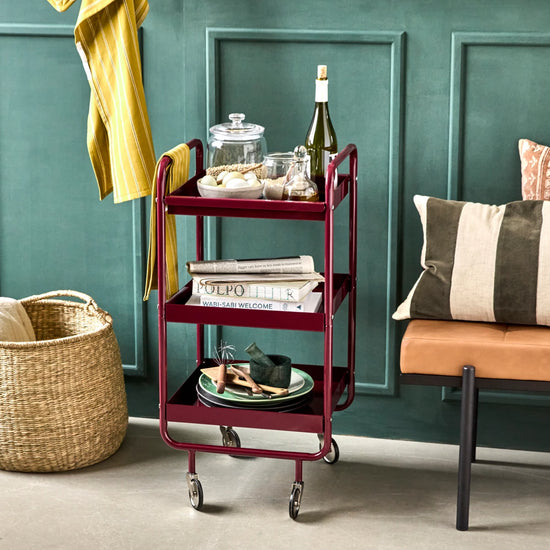 Trolley, HDRoll, Burgundy