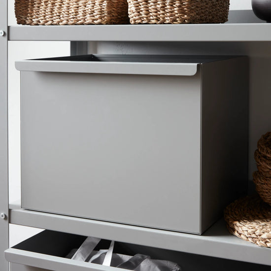 Storage for shelving unit, HDRack, Grey