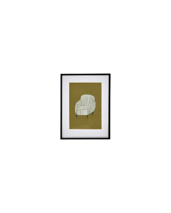 Wall art, HDChair, Mustard
