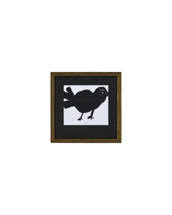 Wall art, HDBird, Sort