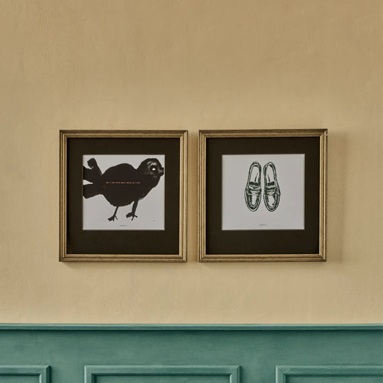 Wandobjekt, HDBird, Schwarz