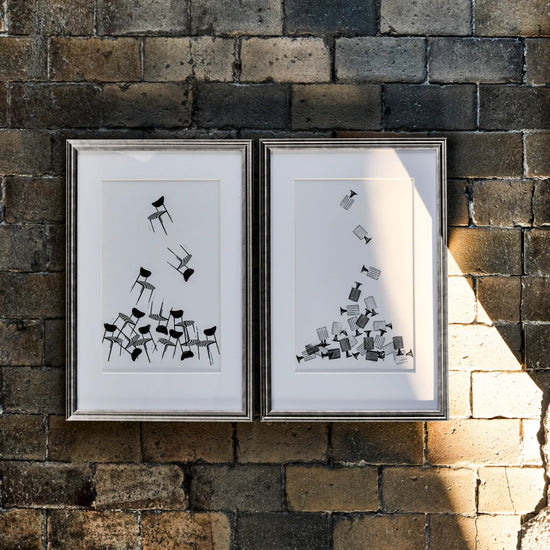 Wall art, HDInco, Black