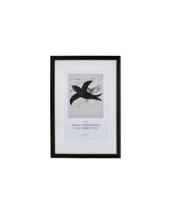 Wall art, HDFly, Sort
