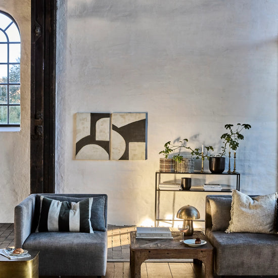 Wall art, HDHape, Black, Off-white