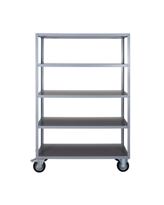 Shelving unit w. 4 wheels, HDTrolley, Grey
