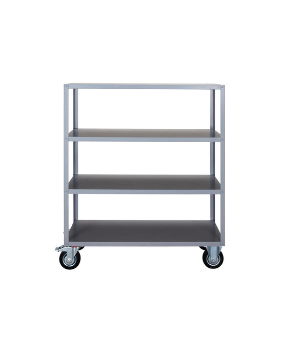 Shelving unit w. 4 wheels, HDTrolley, Grey