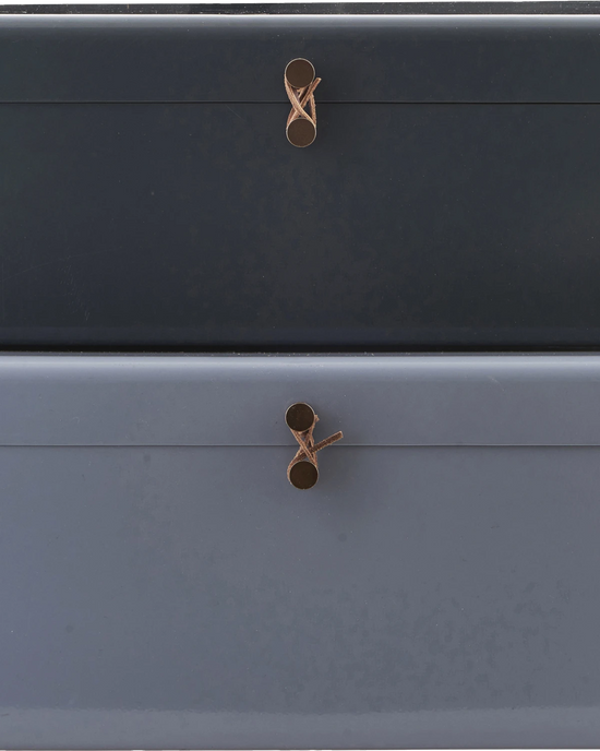 Aufbewahrung, Metal, Blau