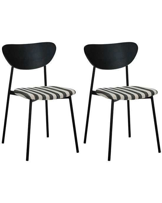 Chairs, HDMust, Schwarz/Off-Weiß
