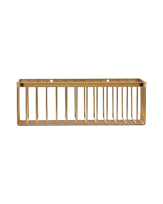 Basket, HDBath, Single, Brushed brass