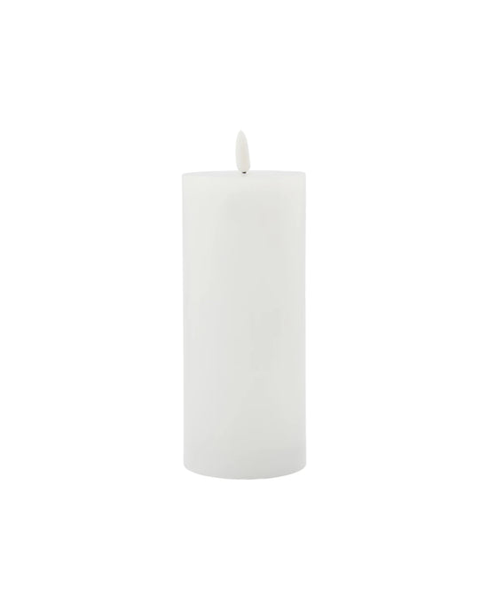 Kerze, LED, Weiß