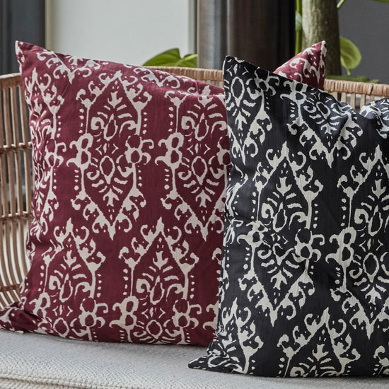 Cushion cover, HDIkat, Burned red