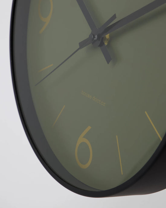 Wall clock, HDTime, Dark green