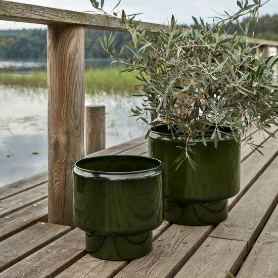 Planter, HDPile, Green