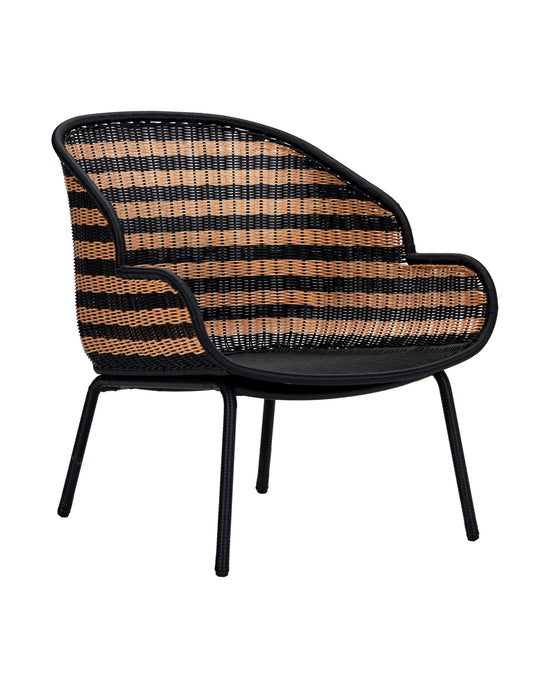 Lounge chair, HDHapur, Nature, Black