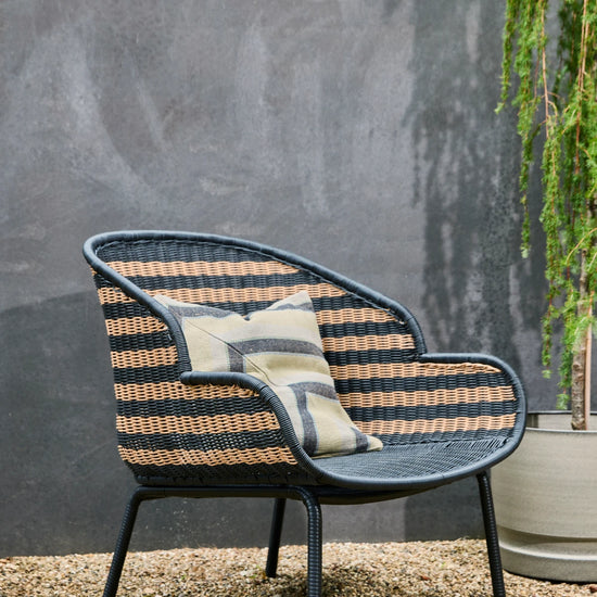 Lounge chair, HDHapur, Nature, Black