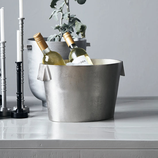 Wine cooler, HDBuck, Brushed silver