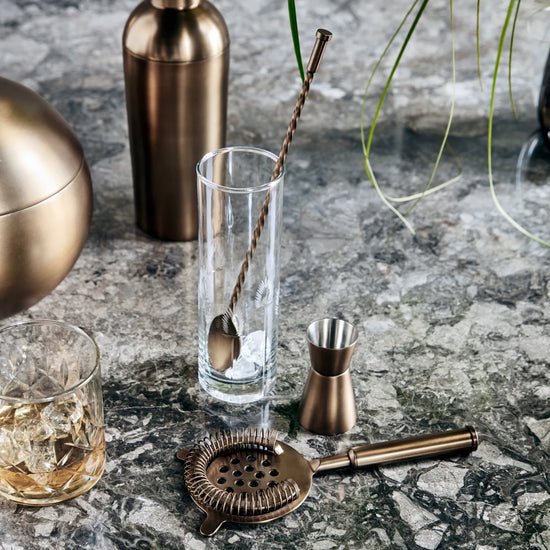 Bar accessories, HDBaar, Antique brass finish