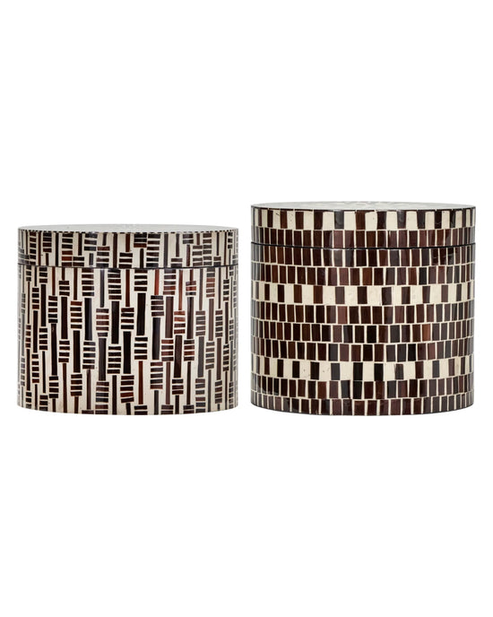 Storage boxes, HDLango, Brown, Nature