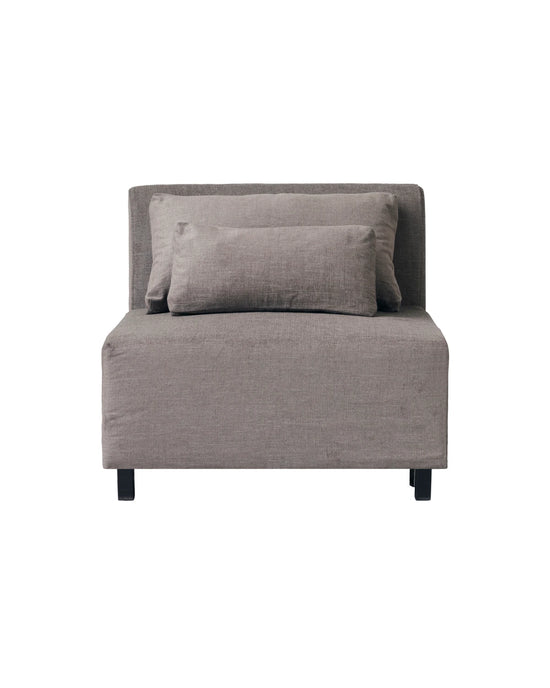 Sofa, Mittelteil, Hazel Night, Grau/braun