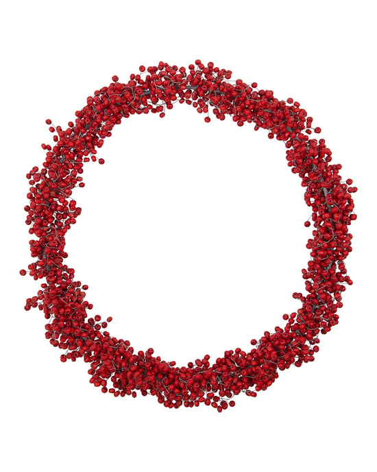 Wreath, HDWinter, Red