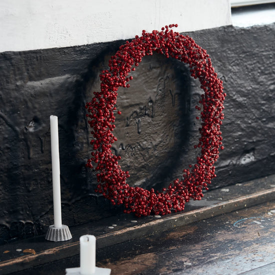 Wreath, HDWinter, Red
