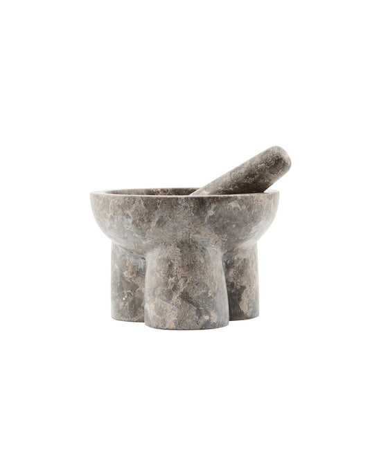 Mortar & pestle, HDKulti, Grey, Brown