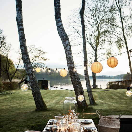 Lampshades for string lights, HDSoni, Sand