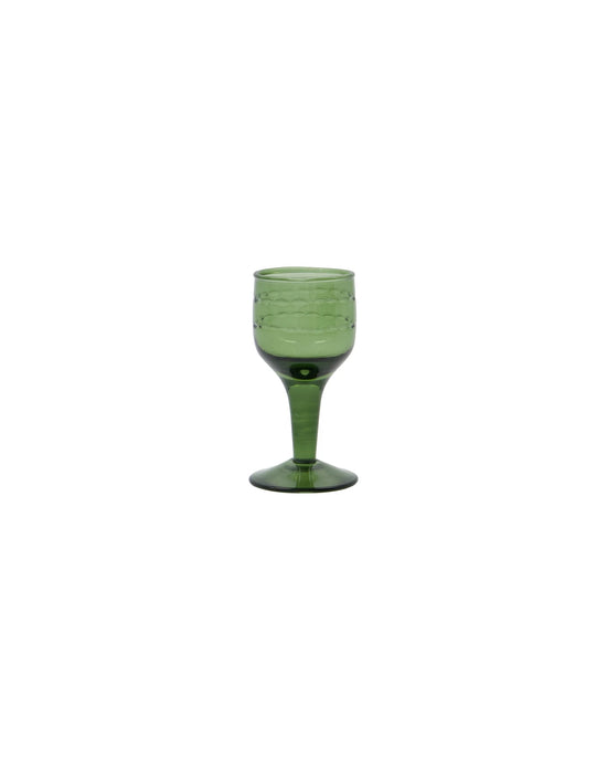 Liqueur glass, HDVintage, Green