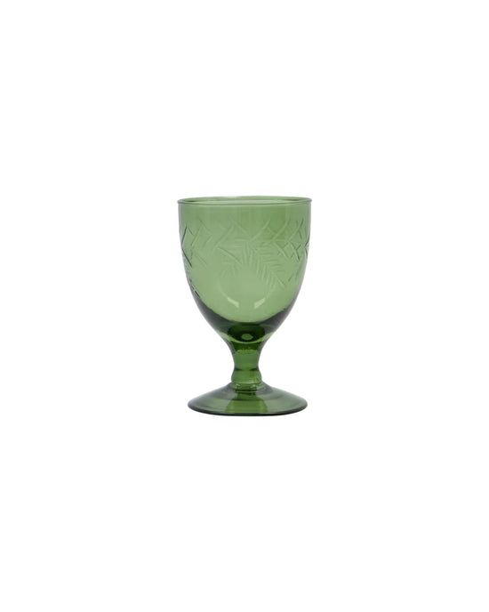 White wine glass, HDVintage, Green