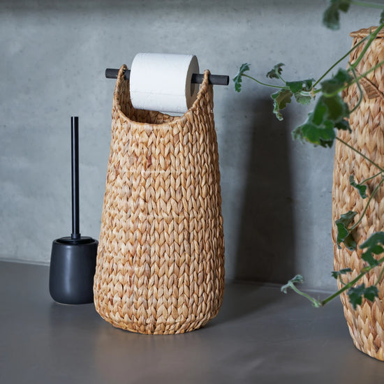 Toilet paper holder, HDPaper, Natural