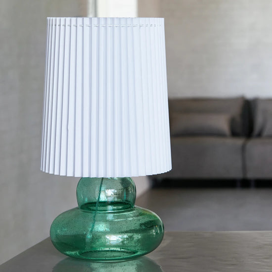 Bordlampe inkl. lampeskærm, HDRibe, Grøn