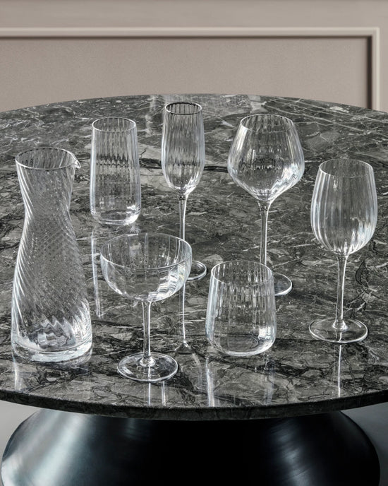 Champagneglas, HDRill, Klar