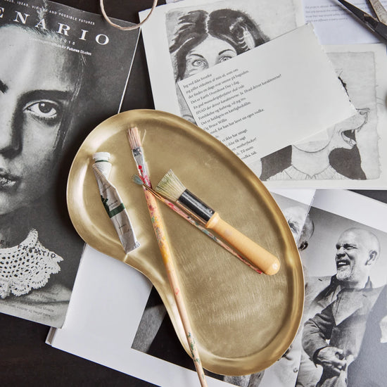 Tray, HDOsea, Antique brass