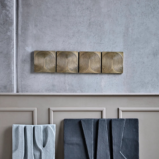 Wall art, HDList, Antique brass