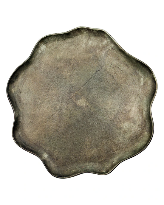 Tray, HDTalas, Antique brass finish