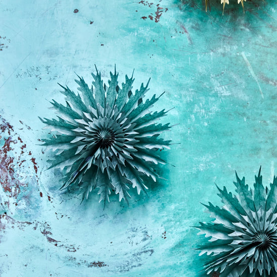 Paper fan, HDFold, Green