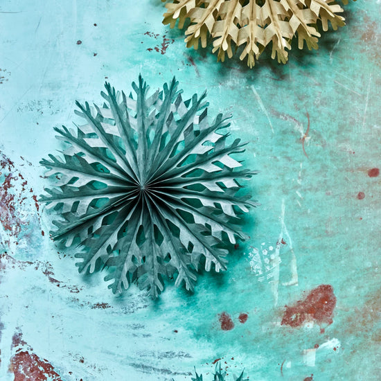 Paper fan, HDFold, Green