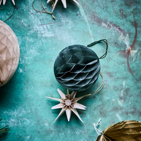 Weihnachtsschmuck, HDOrb, Grün