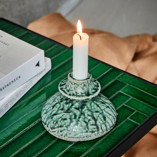 Kerzenständer, HDKulu, Grün