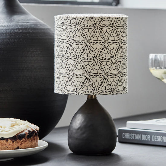 Bordlampe, HDFlores, Sort