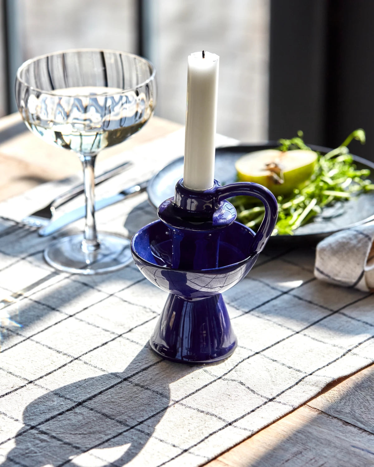Kerzenständer, HDDiva, Blau –