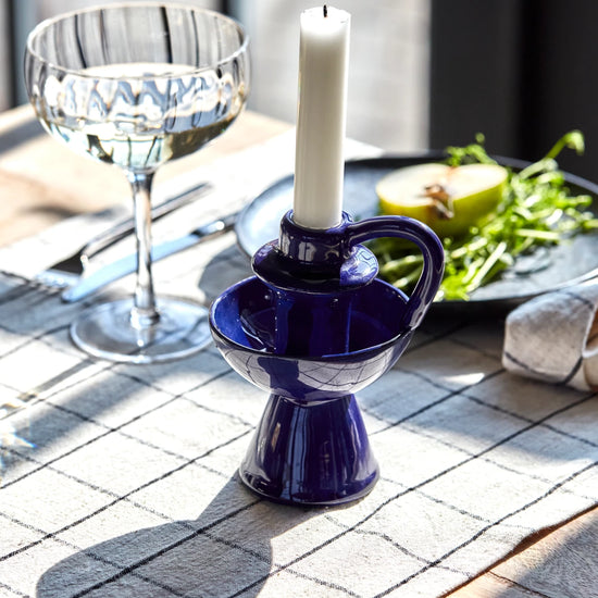 Kerzenständer, HDDiva, Blau