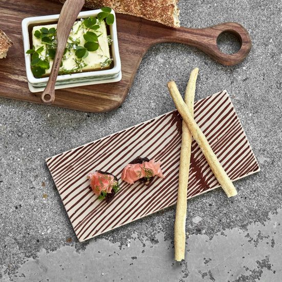 Servierbrett, HDDiva, Braun