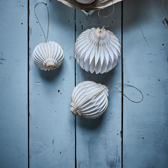 Weihnachtsschmuck, HDAlsta, Off-White;Gold