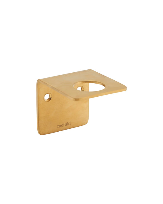 Bottle hanger, Brushed brass finish