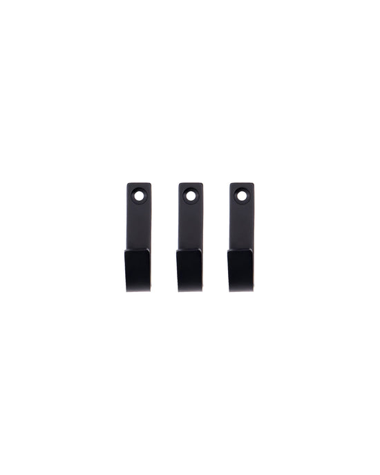 Hooks, MKThapsus, Brushed black finish
